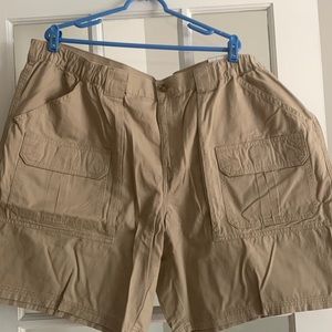 NWT!! Men’s size 52 - 9 in. Inseam cargo shorts with elastic waist band.